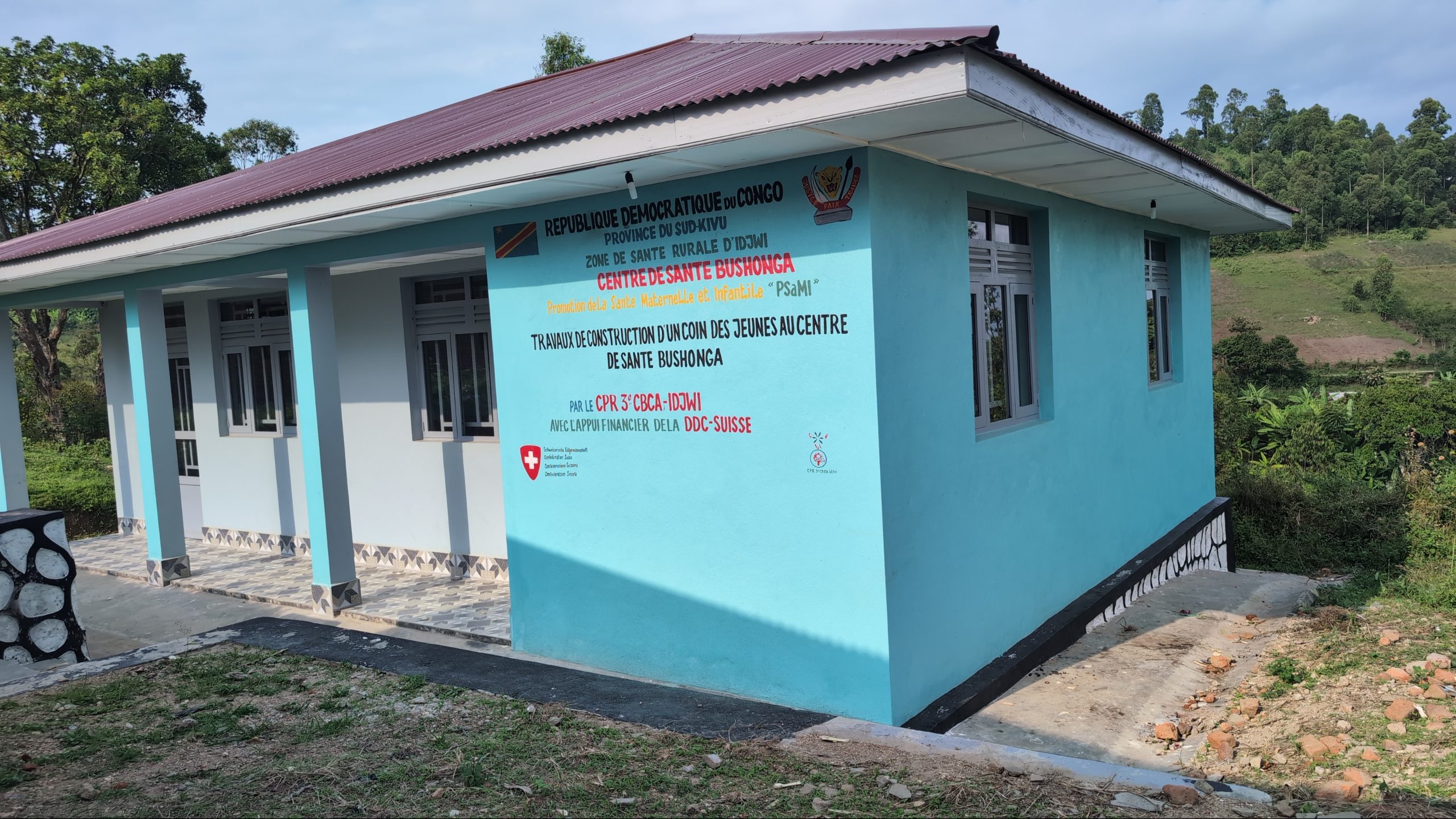 Inauguration des nouveaux dispositifs anti-érosifs et de reboisement à Rubenga
